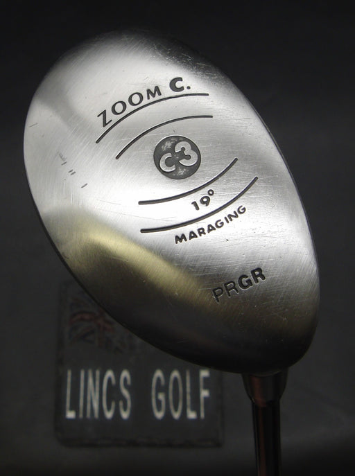 PRGR Zoom C3 Maraging 19° 3 Hybrid Regular Graphite Shaft Zoom Grip
