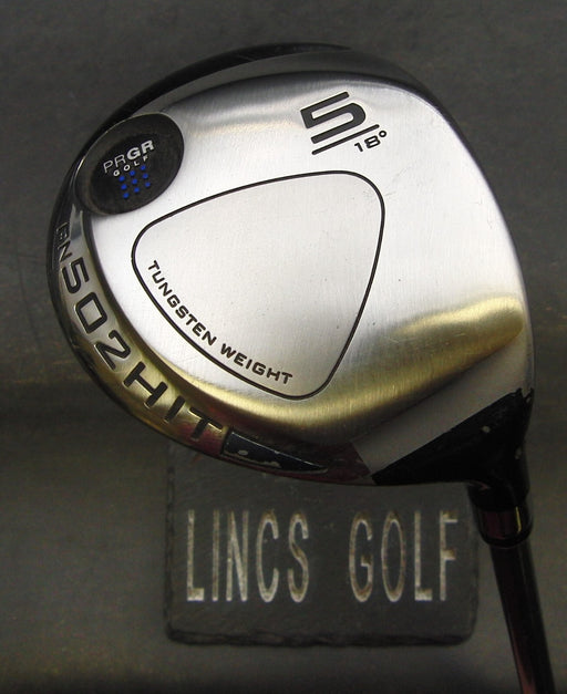 PRGR GN 502 HIT 18° 5 Wood Regular Graphite Shaft PRGR Grip
