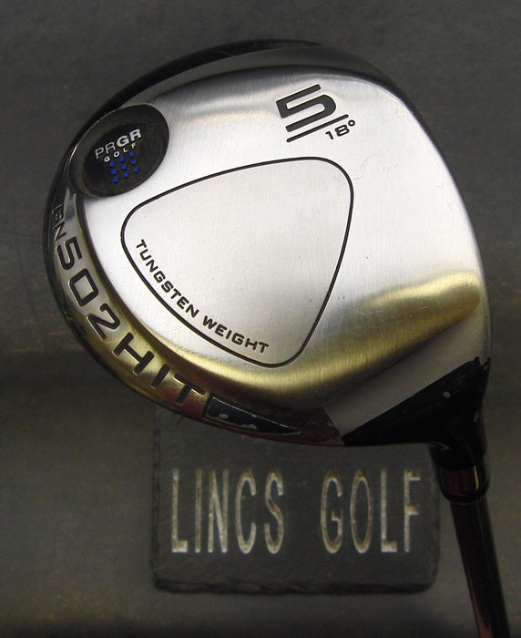 PRGR GN 502 HIT 18° 5 Wood Regular Graphite Shaft PRGR Grip
