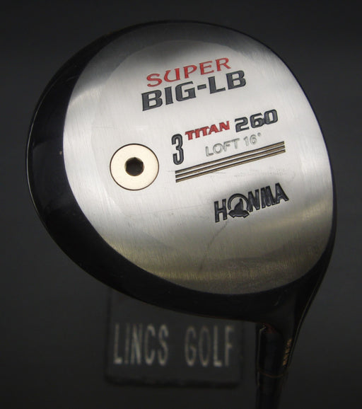 Honma Super Big-LB Titan 260 16° 3 Wood Regular Graphite Shaft HiroHonma Grip