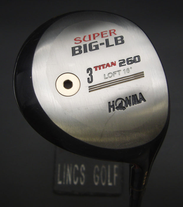 Honma Super Big-LB Titan 260 16° 3 Wood Regular Graphite Shaft HiroHonma Grip