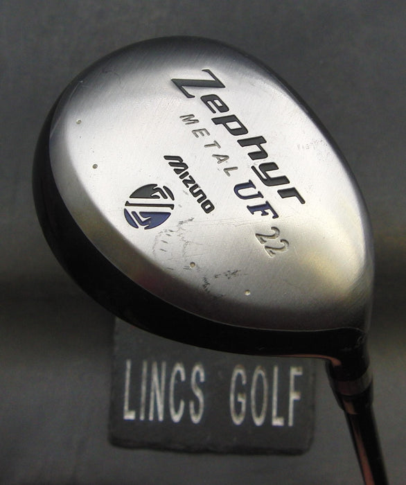 Mizuno Zephyr Metal 22° 4 Hybrid Regular Graphite Shaft No 1 Grip