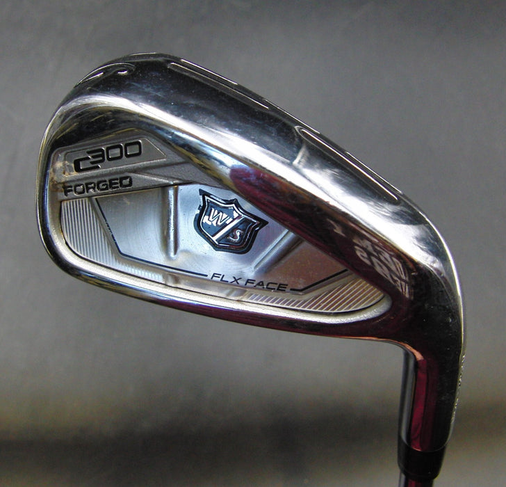 Wilson Staff C300 Forged FLX FACE 6 Iron Stiff Steel Shaft Golf Pride Grip