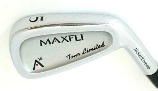 MAXFLI A10 Tour Limited Nickel/Chrome 5 Iron R300 Steel Shaft Golf Pride Grip