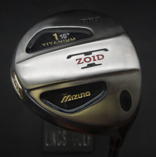 Mizuno T-Zoid Pro 10° Driver Stiff Graphite Shaft Mizuno Grip