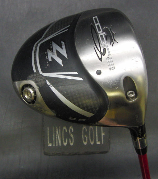 Cobra ZL Zero Limits 9.5° Driver Stiff Graphite Shaft No 1 Grip*