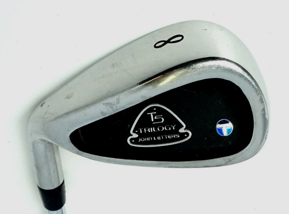 Left Handed John Letters Trilogy T5 8 Iron Regular Steel Shaft