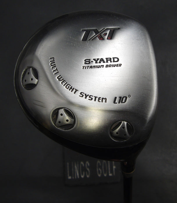 S-YARD TX-T 10° Driver Stiff Graphite Shaft Iomic Grip