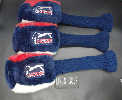 Set of 3 PGA Tour Woods Head Covers Only