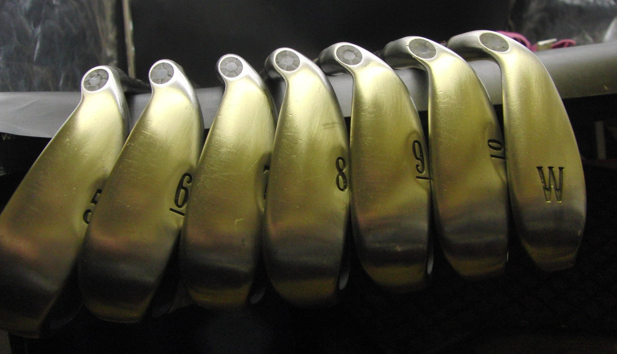 Set of 7 x Callaway Big Bertha 2002 Irons 5-10+GW Regular Graphite Shafts*