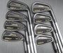 Set of 8x Titlesit 704 CB Forged 3-PW Irons Regular Steel Shafts TourEdge Grips