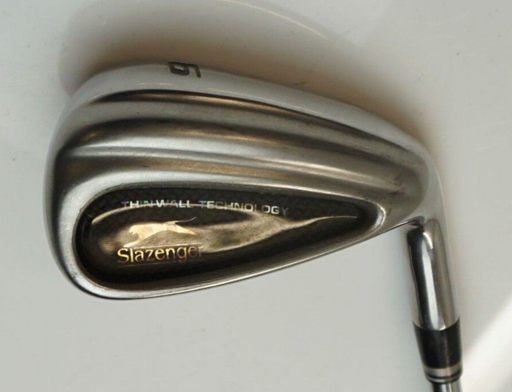 Slazenger Thin Wall Technology 6 Iron Regular Flex Steel Shaft Slazenger Grip