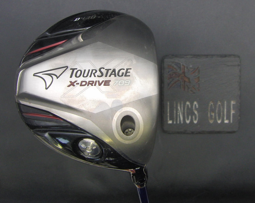 Bridgestone Tourstage X-Drive 709 9.5° Driver Stiff Graphite Shaft Sev Golf Grip