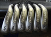 Set of 6x Cleveland CG-C Irons 5-PW Stiff Steel Shafts Cleveland Grips