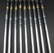 Set of 9x Wilson Staff Fluid Feel 3-SW Irons Regular Steel Shafts