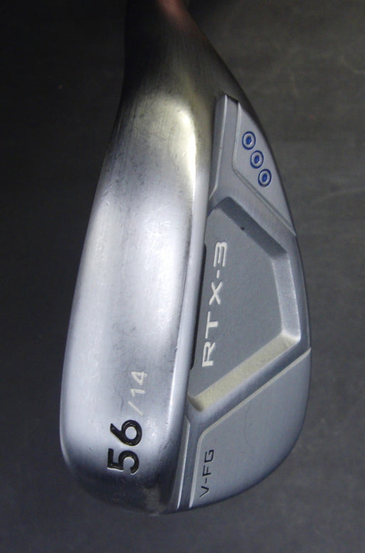 Cleveland RTX 3 V-FG 56° Sand Wedge Stiff Steel Shaft Golf Pride Grip