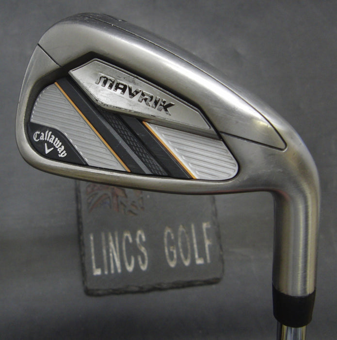 Callaway Mavrik 7 Iron Stiff Steel Shaft Golf Pride Grip
