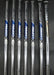 Set of 7 x Adams Idea Pro Black CB1 Irons 4-PW Regular Steel Shafts Mixed Grips*
