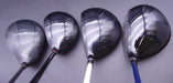 Set of 4 Golf Drivers XXIO ONOFF Daiwa GPM Stiff/Regular Graphite Shafts + Grips