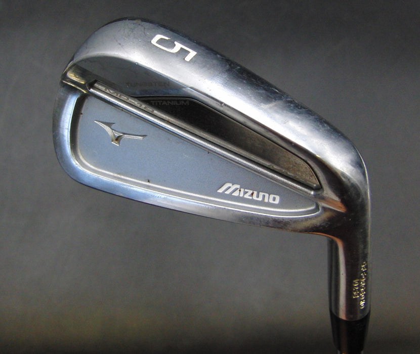 Mizuno MP-18 Titanium Tungsten 5 Iron Stiff Steel Shaft Golf Pride Grip