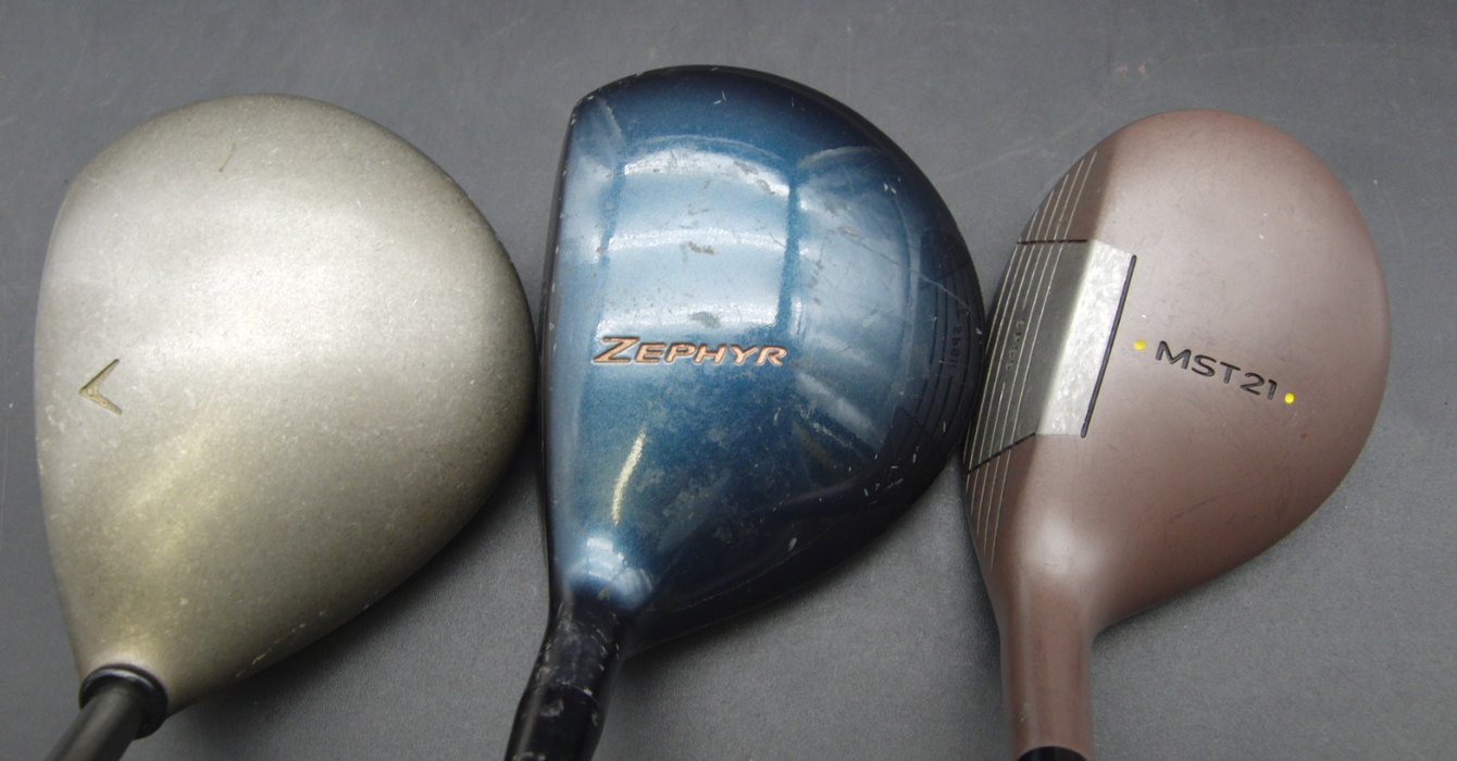 Set of Callaway S2H2 Irons 3-SW+ Callaway 11 Driver + 3 + 5 Wood + Putter