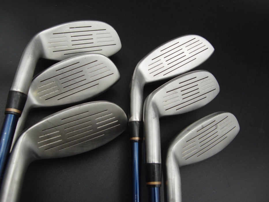 Set of 6x Spalding High Ball Irons 5-PW Regular Graphite Shafts Spalding Grips*