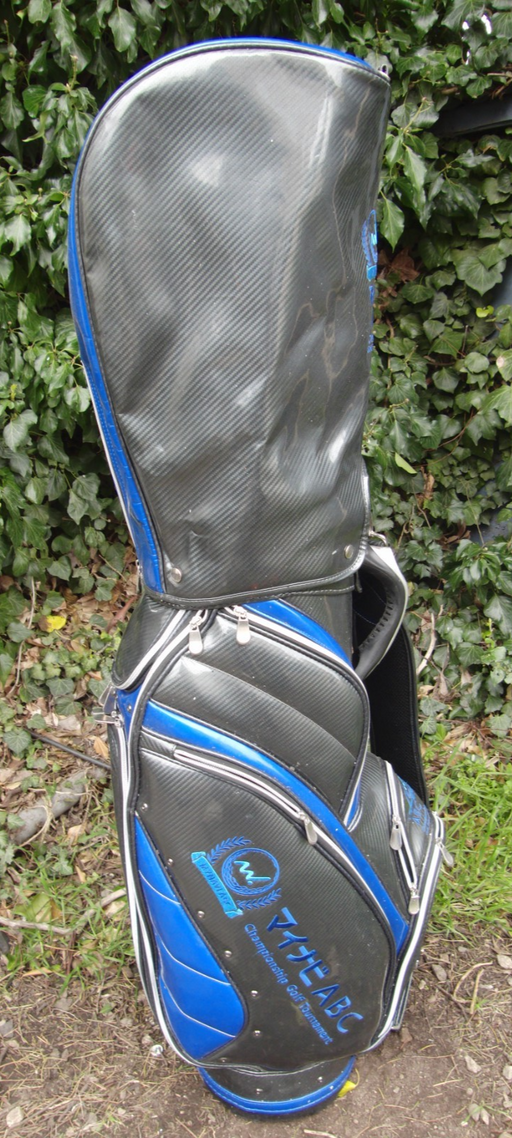 6 Division Mynavi ABC Golf Cart Carry Trolley Golf Clubs Bag*