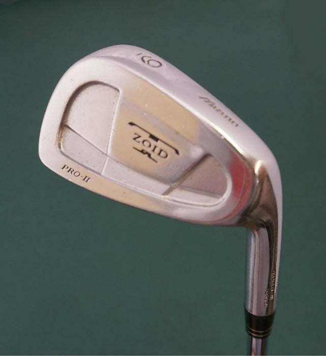 Mizuno Zoid Pro-II 9 Iron Rifle Extra Stiff Steel Shaft Golf Pride Grip