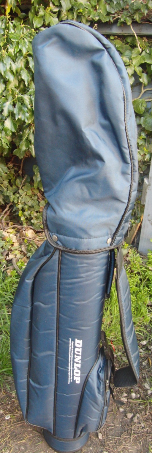 2 Division Dunlop Golf Cart Carry Trolley Golf Clubs Bag*