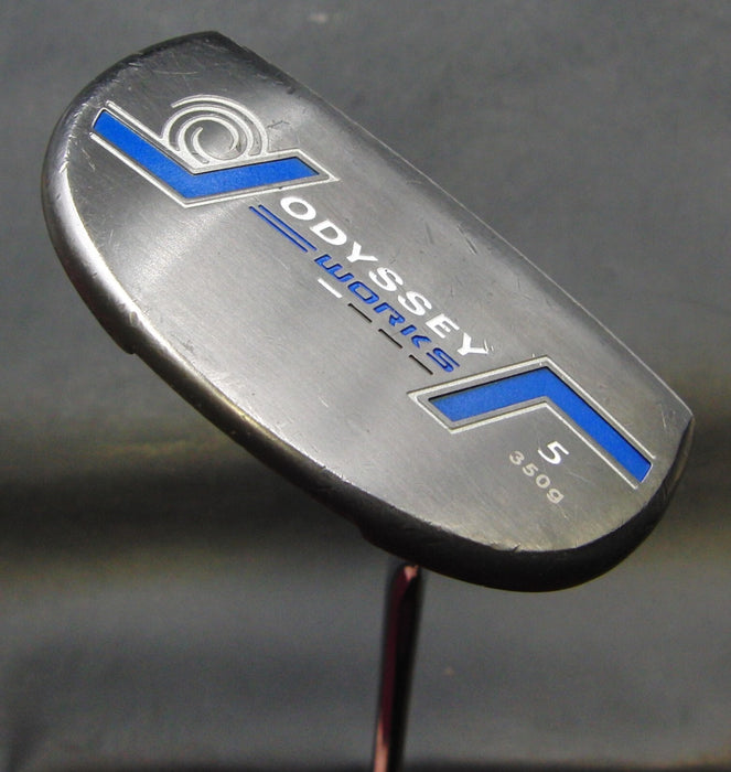 New Copper Face Odyssey Works 5 350g Putter 85cm Steel Shaft Odyssey Grip