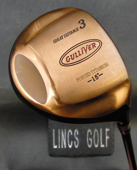 Gulliver Forged Great Distance 15° 3 Wood Regular Graphite Shaft Iomic Grip