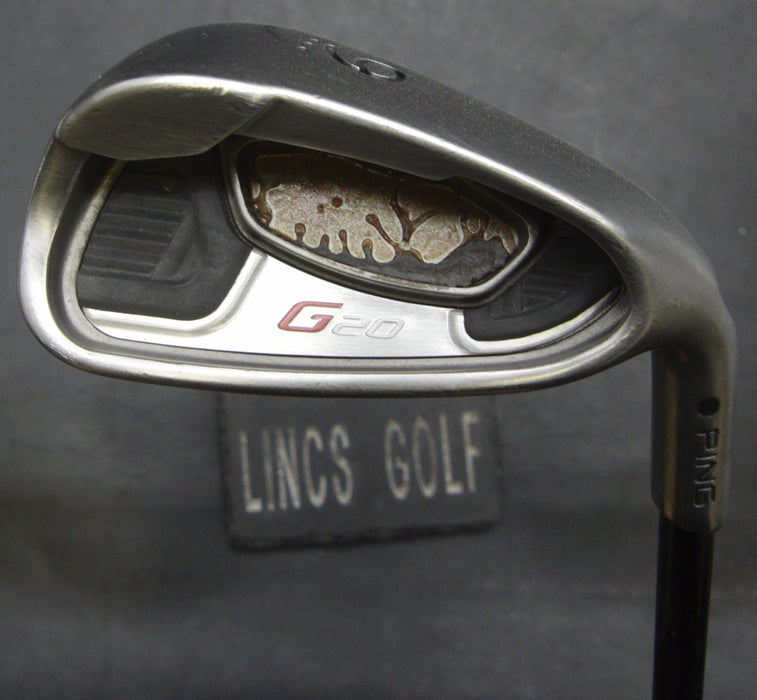 Ping G20 Black Dot 9 Iron Regular Graphite Shaft Iomic Grip (Missing Weight)