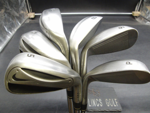 Set of 6x Nike Slingshot OSS Irons 5-PW Stiff Steel Shafts Nike Grips*