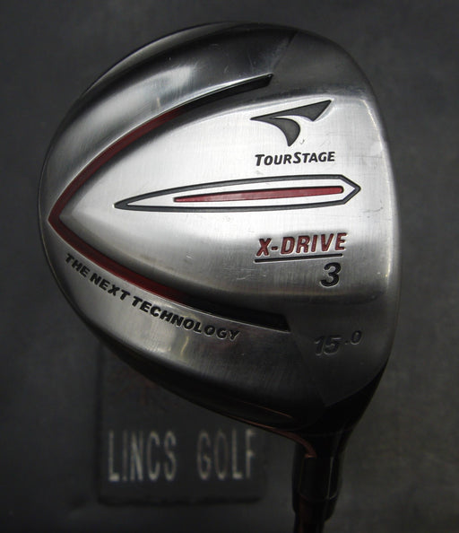 Bridgestone Tour Stage X-Drive 15° 3 Wood Regular Graphite Shaft Tour Edge Grip