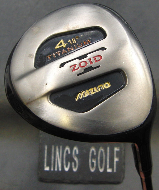 Mizuno T-Zoid Titanium 18° 4 Wood Regular Graphite Shaft Mizuno Grip