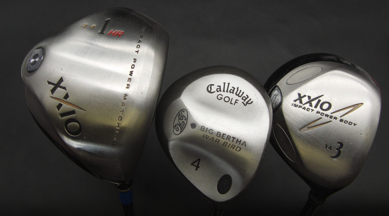 Set Of Callaway Great Big Bertha 3-PW/SW + 3 Wood + 4 Wood + Driver + Putter