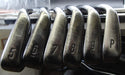 Set of 6x Callaway RAZR X Black Irons 5-PW Senior Graphite Shafts Callaway Grips