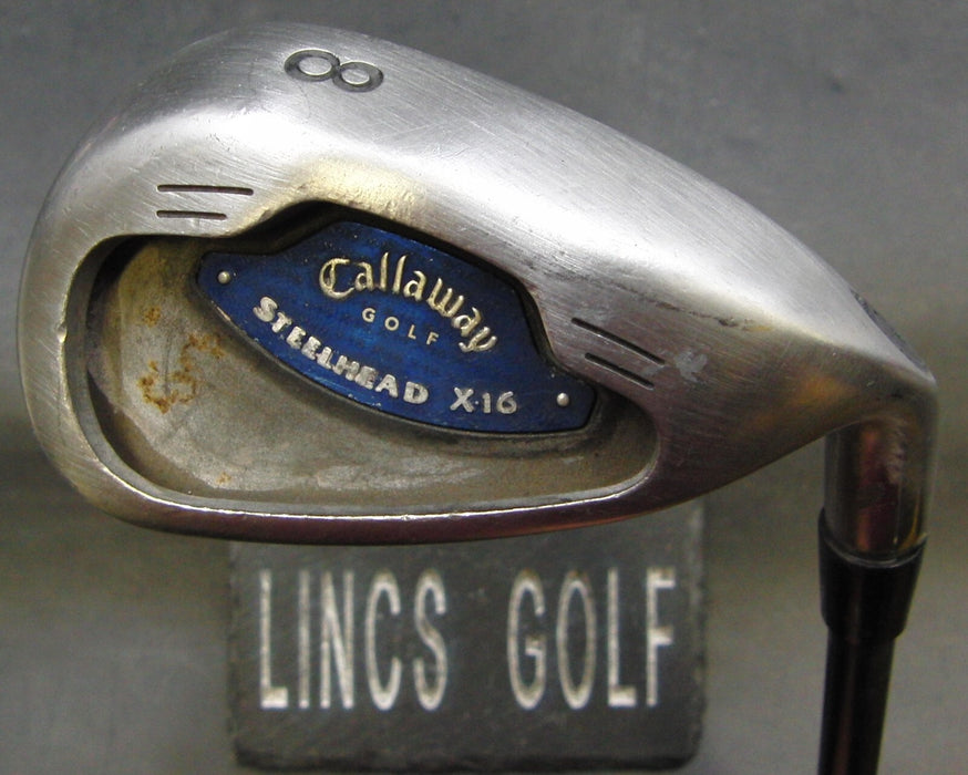 Callaway X16 Steelhead 8 Iron Stiff Graphite Shaft Golf Pride Grip