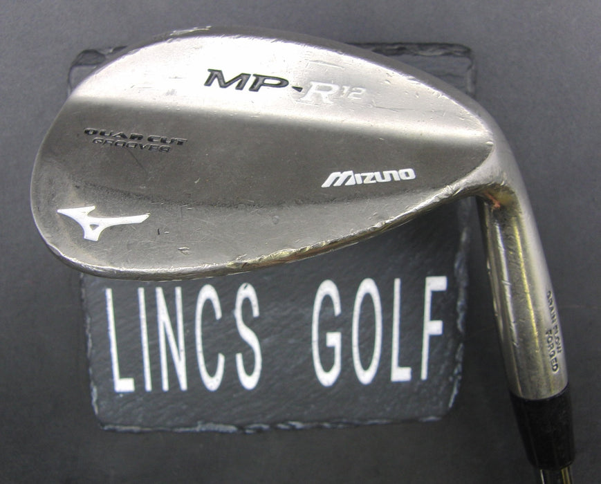 Mizuno MP-R12 Quad Cut Grooves 56° Sand Wedge Regular Steel Shaft Mizuno Grip
