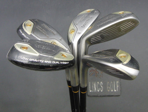 Set of 5x Spalding High Ball 5-9 Irons Regular Graphite Shafts Spalding Grips