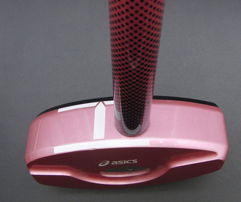 Left-Handed ASICS Hammer Balance Putter Graphite Shaft 82cm Length Black Grip*