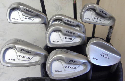 Set Of Mizuno T-Zoid 5-SW Irons + XXIO Driver + 5 Wood + 4 Hybrid+ Putter