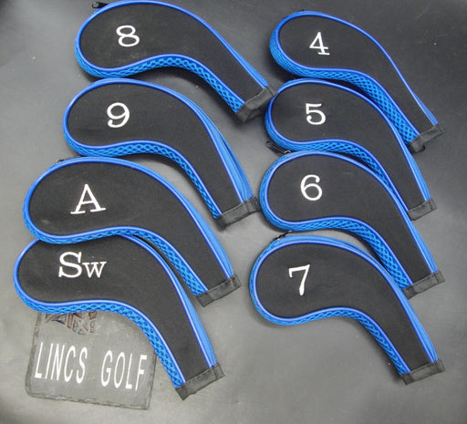 Set of 8 Unbranded Irons Head Covers