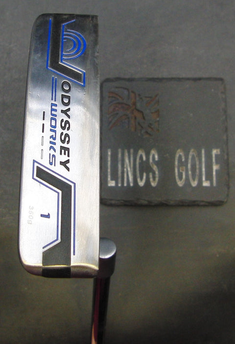 Odyssey Works 350g #1 Putter 87.5cm Playing Length Steel Shaft Acer Grip