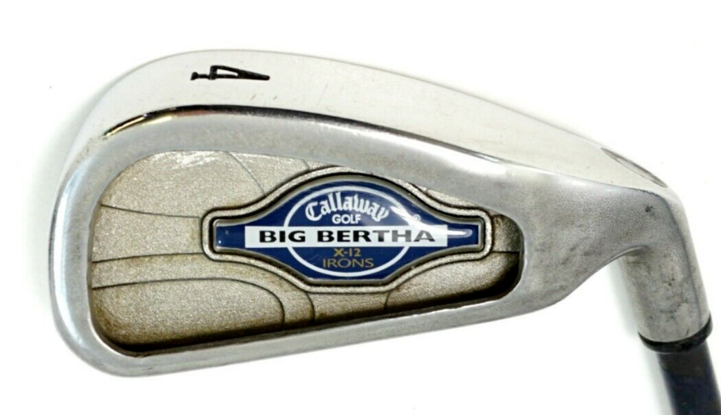 Callaway Big Bertha X12 Japan Issue 4 Iron Callaway Stiff Graphite Shaft