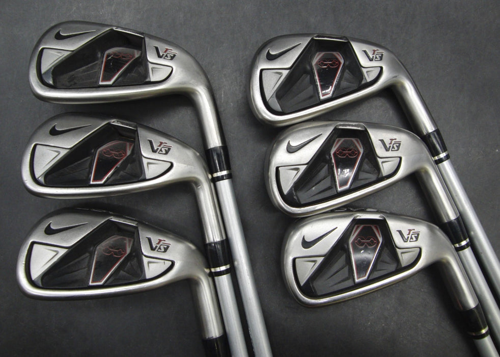 Set of 6 x Nike VRS Covert Irons 5-PW Regular Graphite Shafts GolfPride Grips*