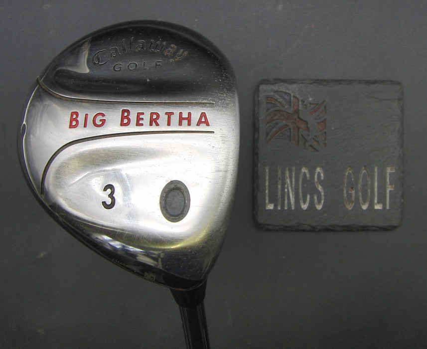 Callaway Big Bertha 3 Wood Stiff Graphite Shaft Callaway Big Bertha Grip