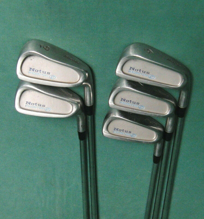 Set of 5 x Mizuno Notus Turn 57 Irons 6-PW Regular Steel Shafts Mizuno Grips