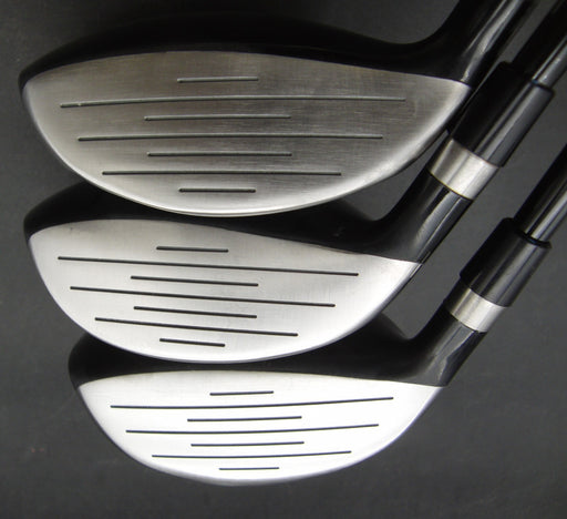 Set of 3 FW-08 Stainless Steel 3+5&7 Woods Regular Graphite Shafts David Grips
