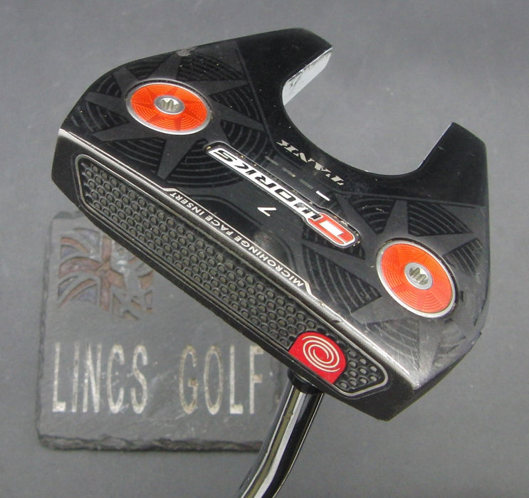Left-Handed Odyssey O Works Tank Putter Steel Shaft 86cm Length Tigora Grip